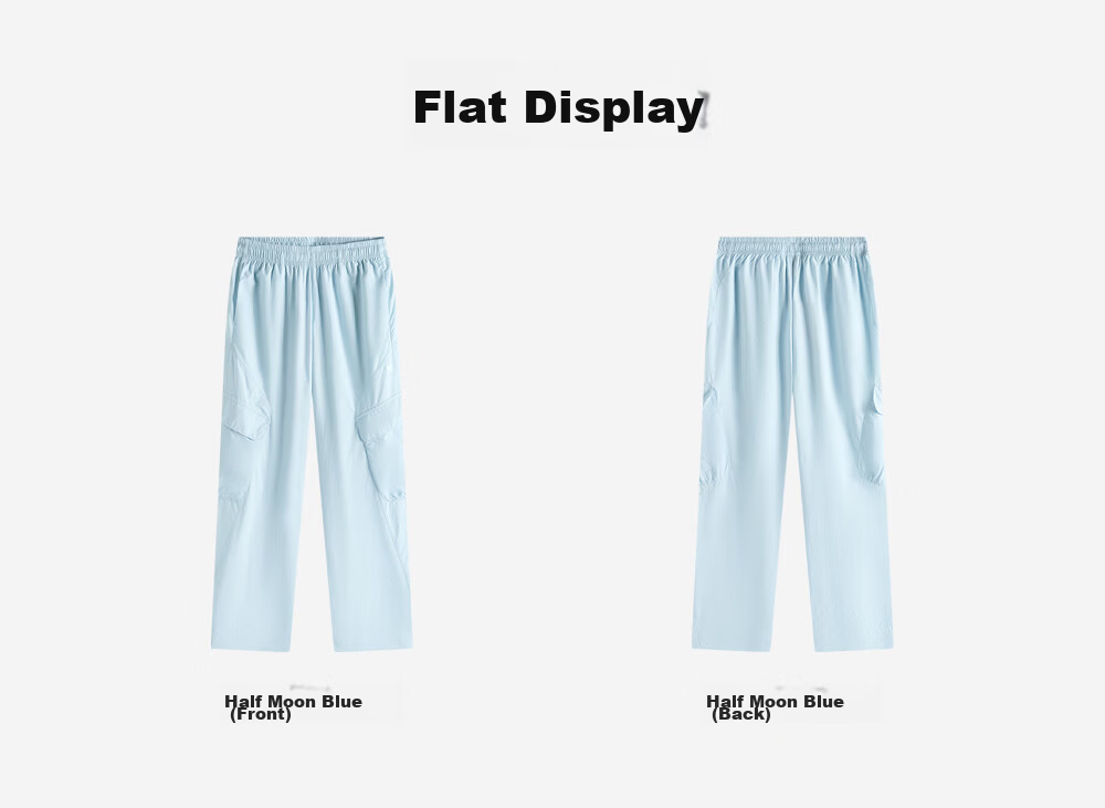 ANTA Kids Girls' 2026 Summer Loose Breathable Cargo Woven Sports Pants 362627502 5